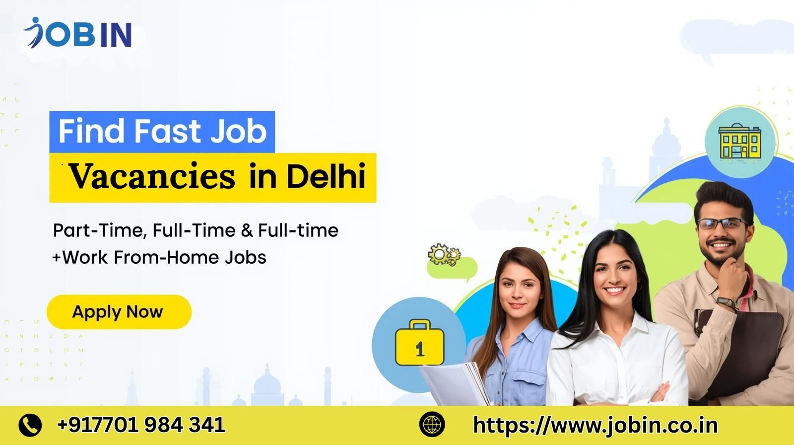 Find the Best Jobs in Delhi with JobIn | Leading Job Consultancy